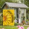 Hello Sunshine Garden Flag – 12x18 Inch Double-Sided Outdoor Yard Flag with Summer/Spring Daisy Design (Yellow)